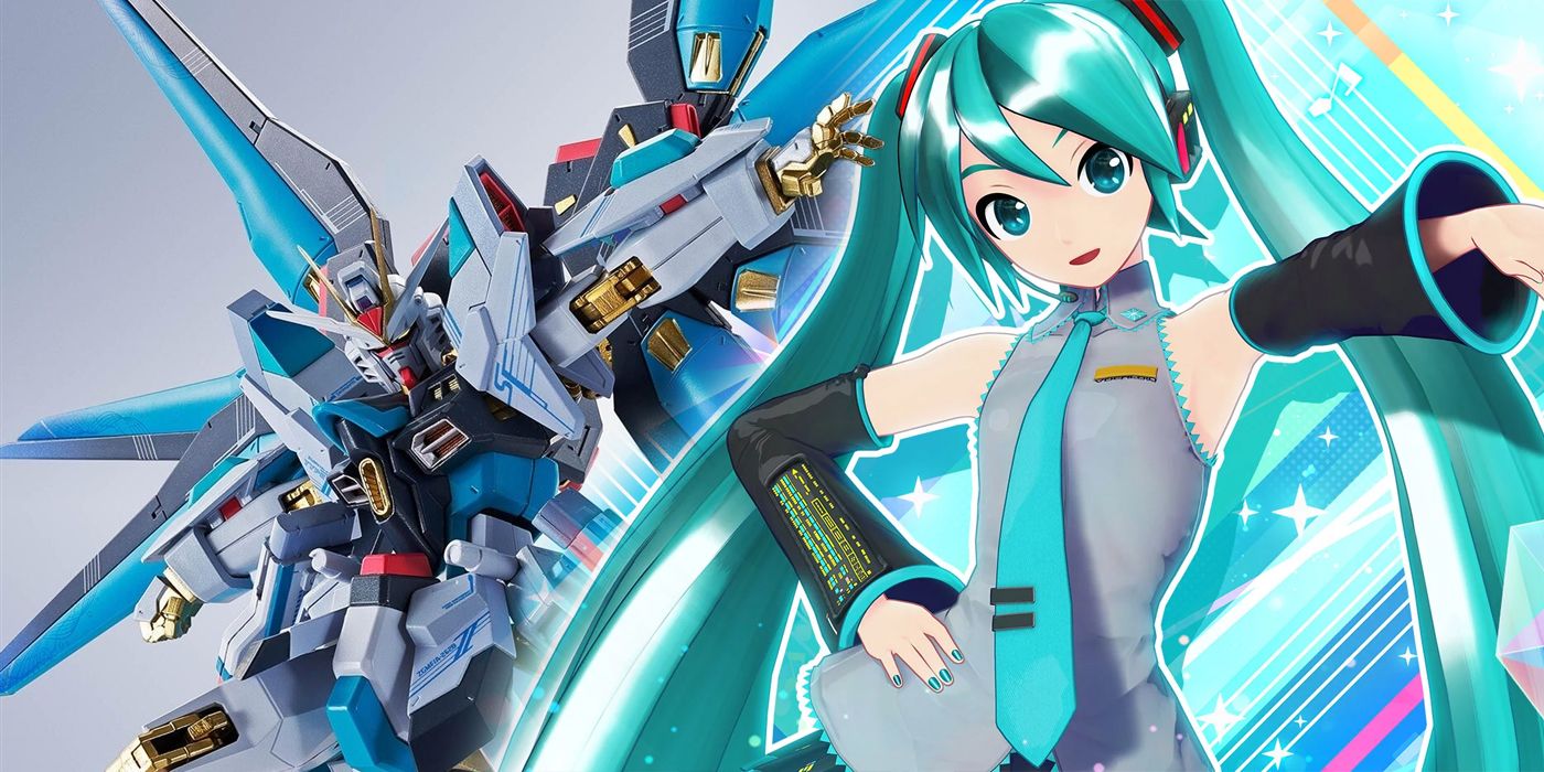 Gundam × Hatsune Miku u0026 Lacus Clyne Gundam x Hatsune Miku