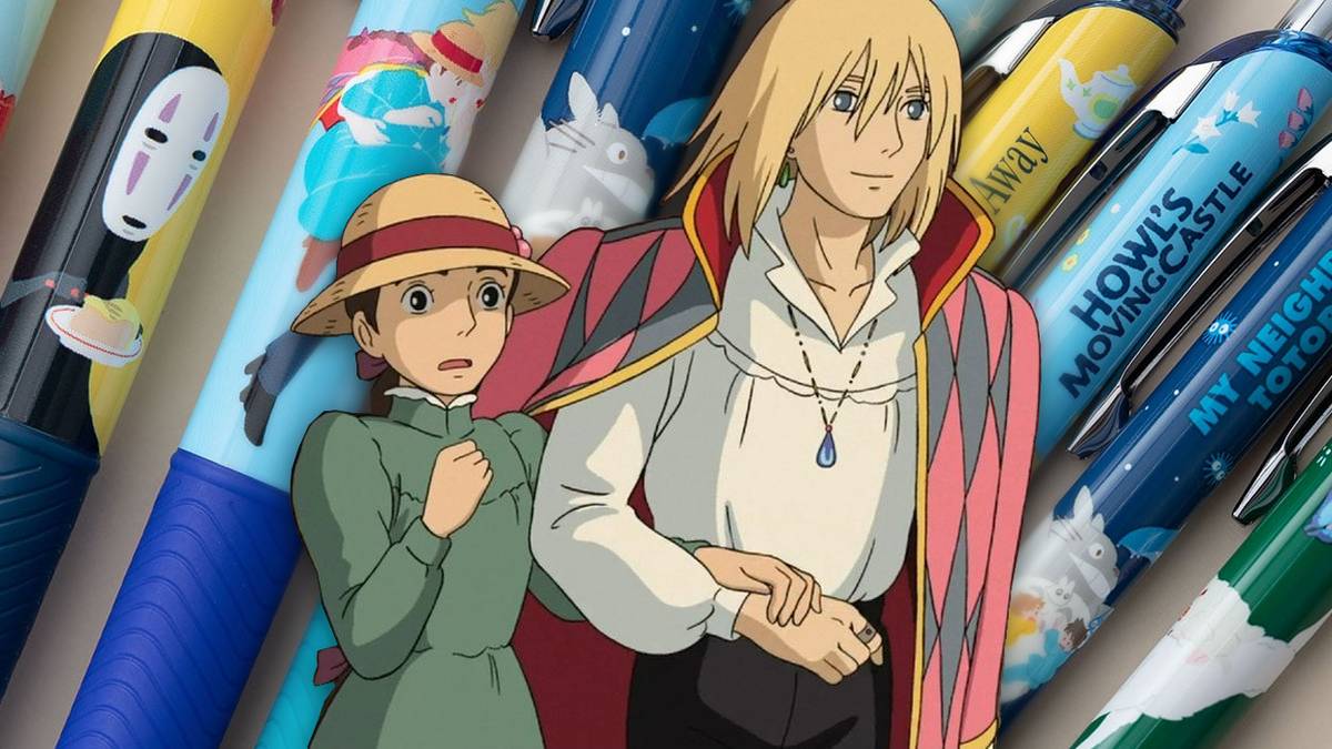 Studio Ghibli Releases New Series of Anime Ink Pens for Stationery ...