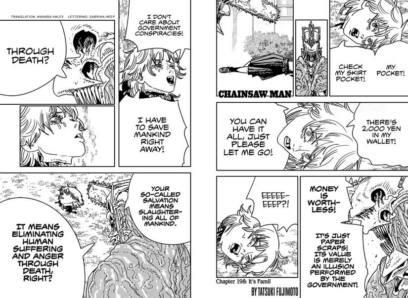 Chainsaw Man Chapter 198's Perfect Death Devil Plot Twist Changes