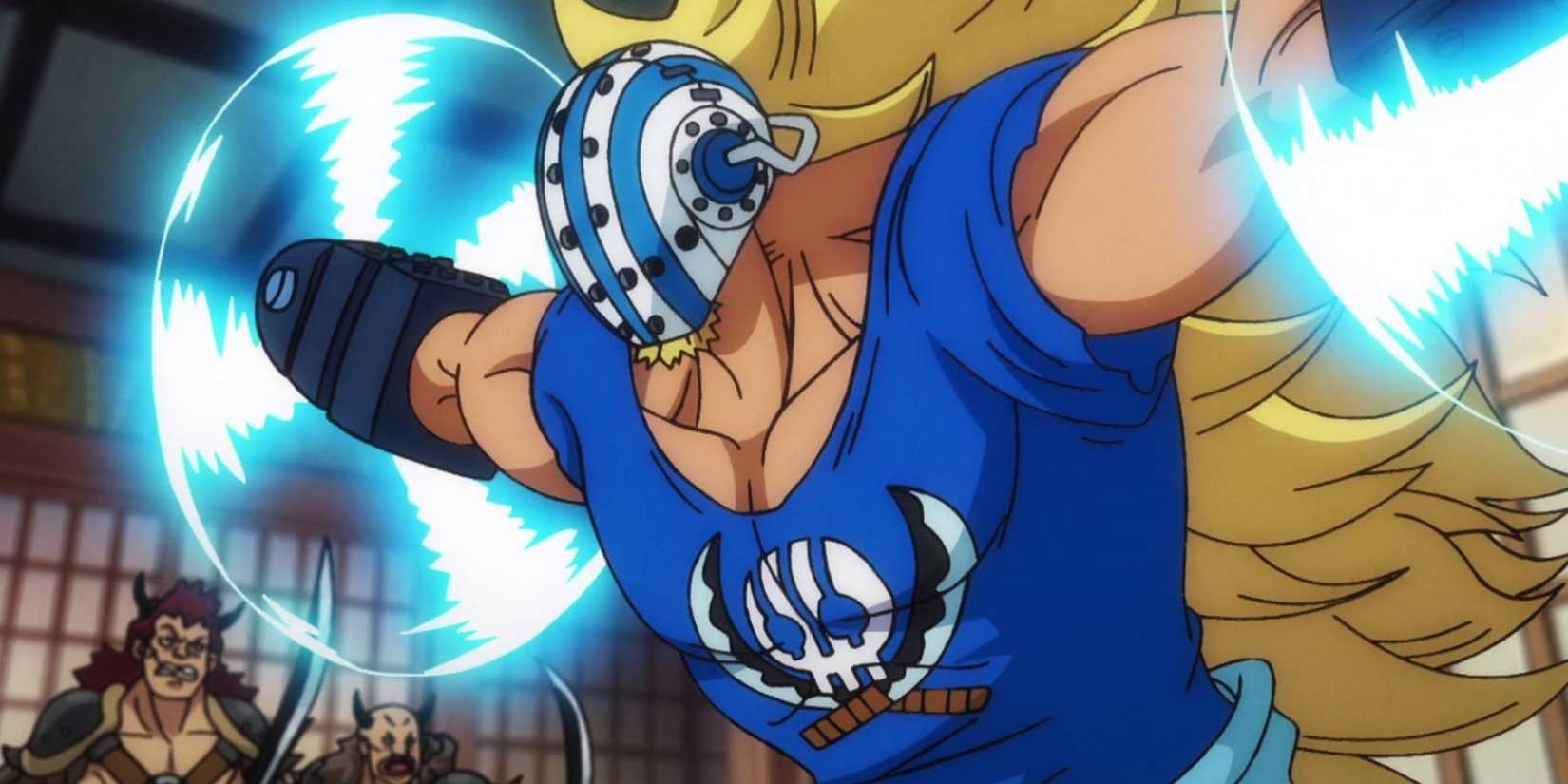 Killer fait tourner deux lames dans ses mains dans One Piece.