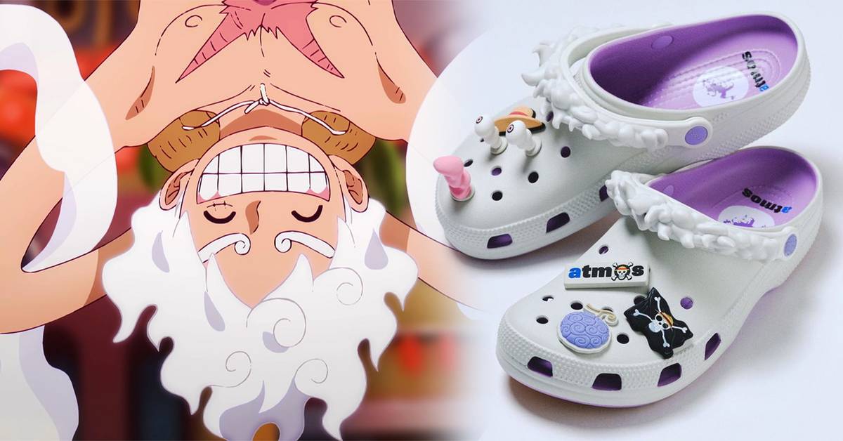 One Piece & Crocs Bring Gear 5 Luffy to Life in New Limited 