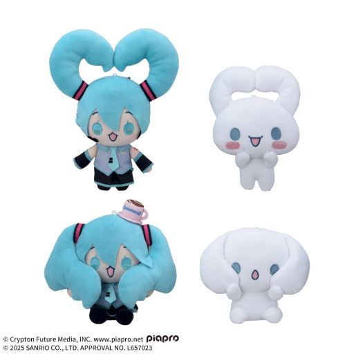 Hatsune Miku & Cinnamoroll Reunite to Give Fans an Official 'Plush
