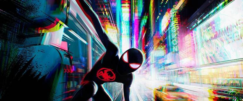 Miles Morales as Spider-Man in Beyond the Spider-Verse