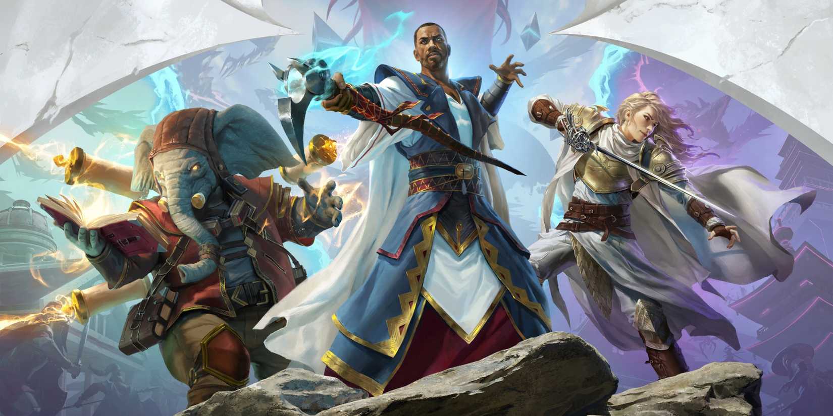the crystals mtg final fantasy MTG Final Fantasy Playmat The Crystal's Chosen