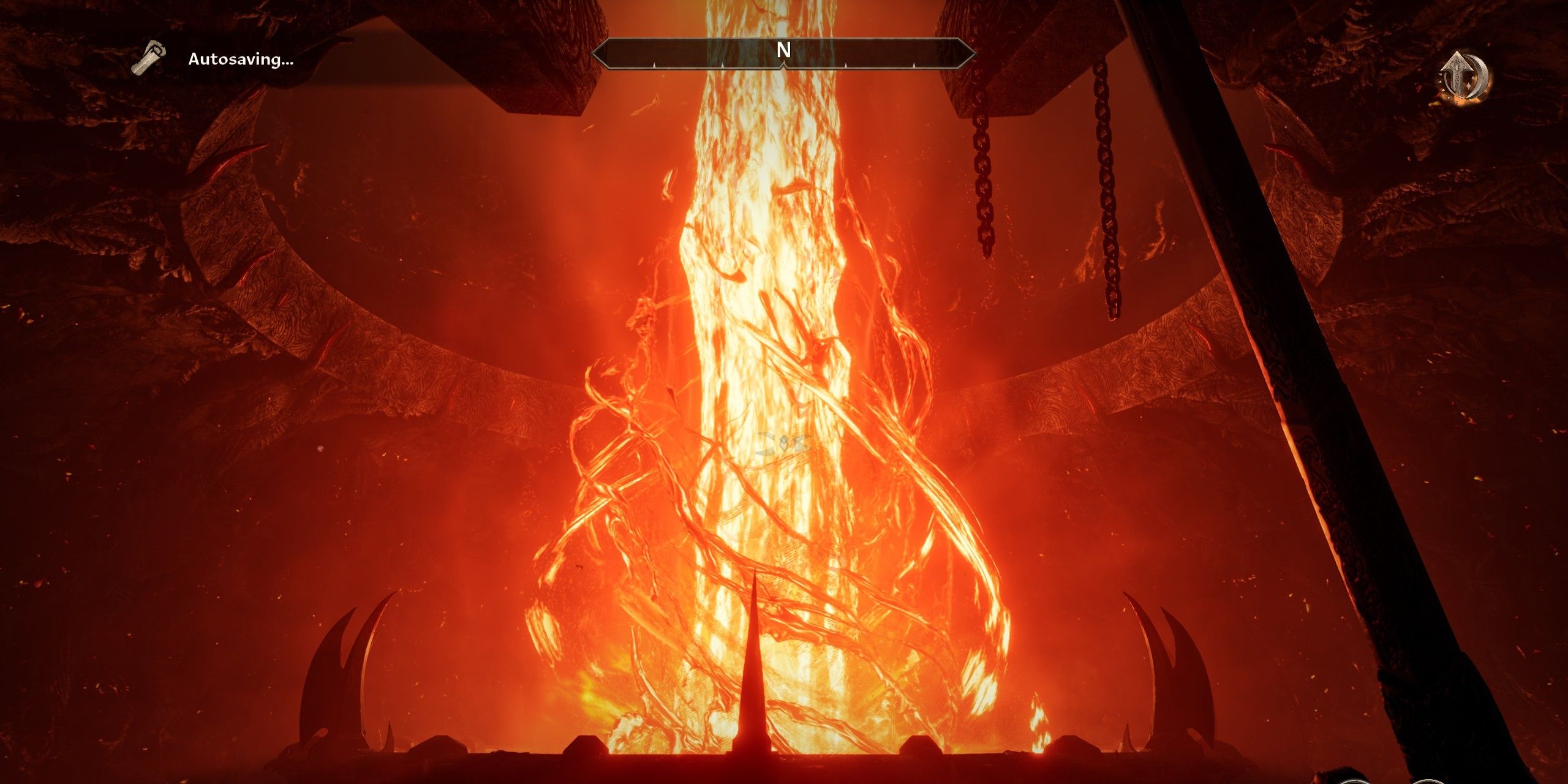 A pillar of fire in remastered forgetting