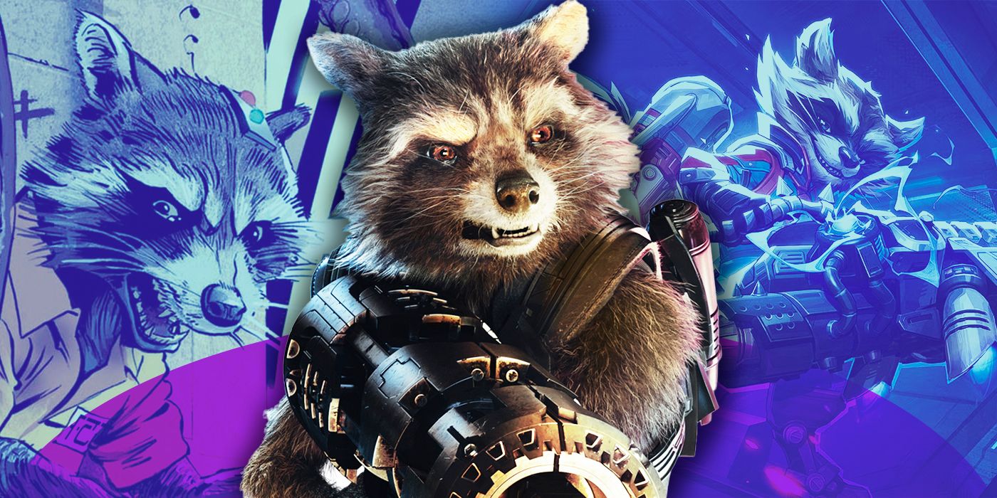 Rocket Raccoon Guardians Of The Galaxy Movie Poster Rocket