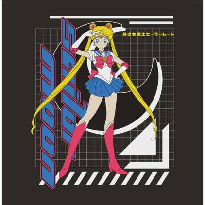 【usagi】 Exclusive New Sailor Moon Graphic Tee Celebrates the '90s