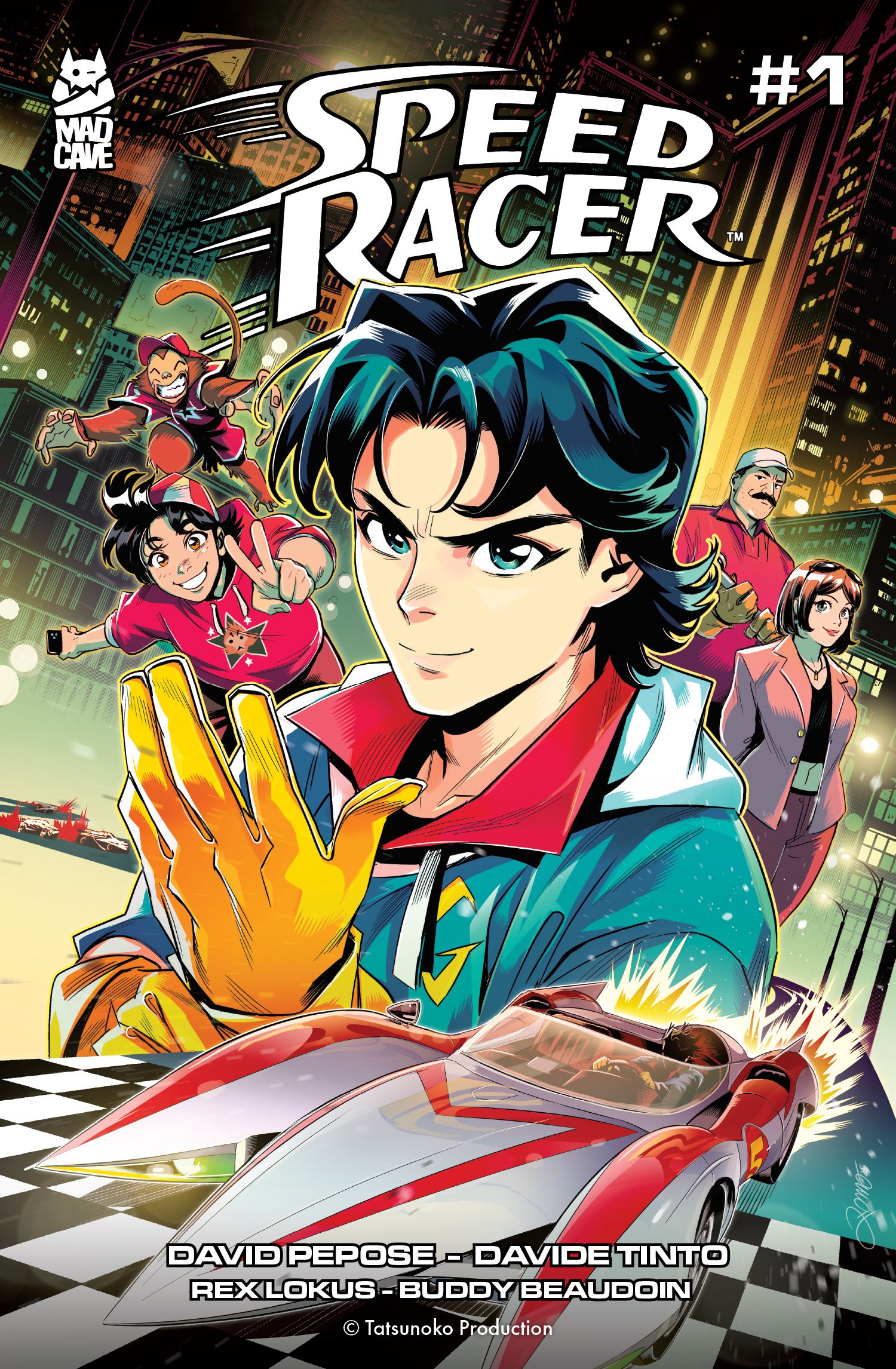 Mad Cave Studios Reimagines Legendary Anime Speed Racer to Launch a New ...