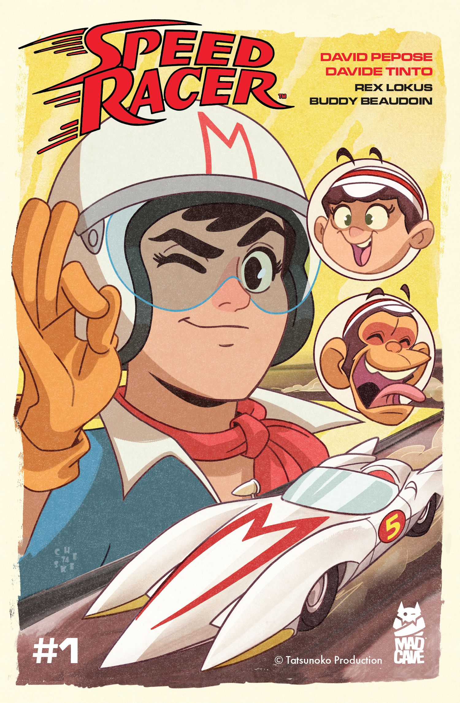 Mad Cave Studios Reimagines Legendary Anime Speed Racer to Launch a New ...