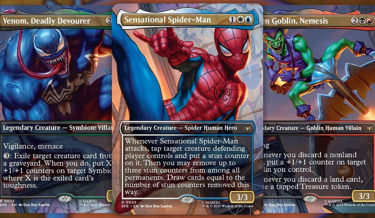 MTG Announces Spider-Man Will Not Be Joining Magic Arena, Will Be Replaced by New Through the Omenpaths Set MTG Announces Spider-Man Will Not Be Joining Magic Arena, Will Be Replaced by New Through the Omenpaths Set
