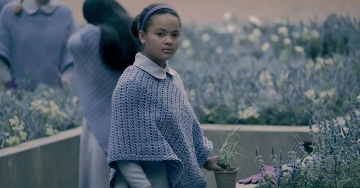 blue dress handmaid's tale The Handmaid's Tale: the Sickening Meaning of Gilead's New Dress Color