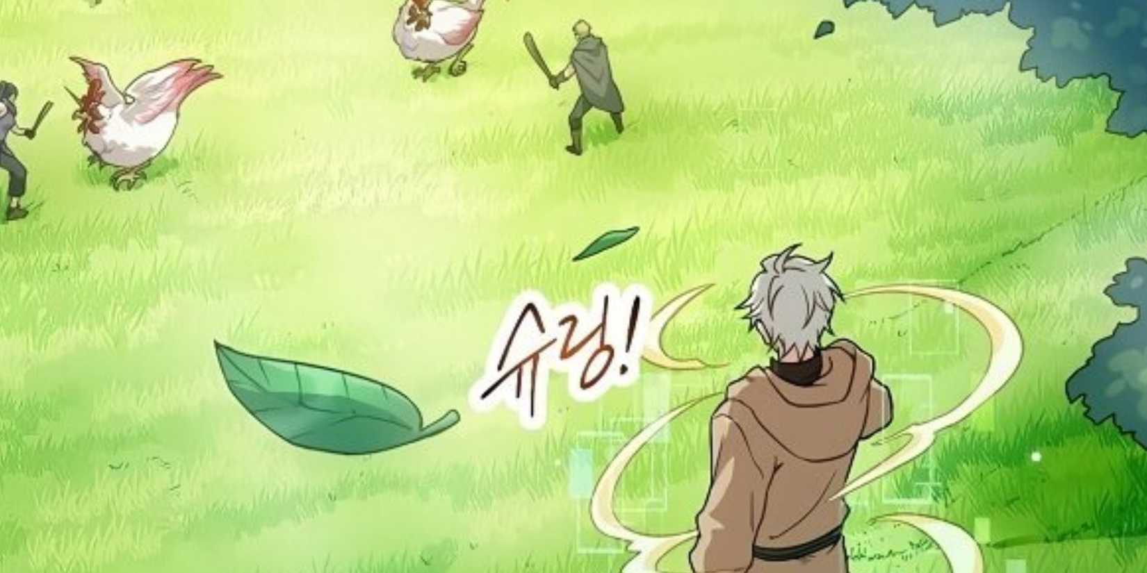 Rice spawns into the game world for the first time in The Gourmet Gamer.