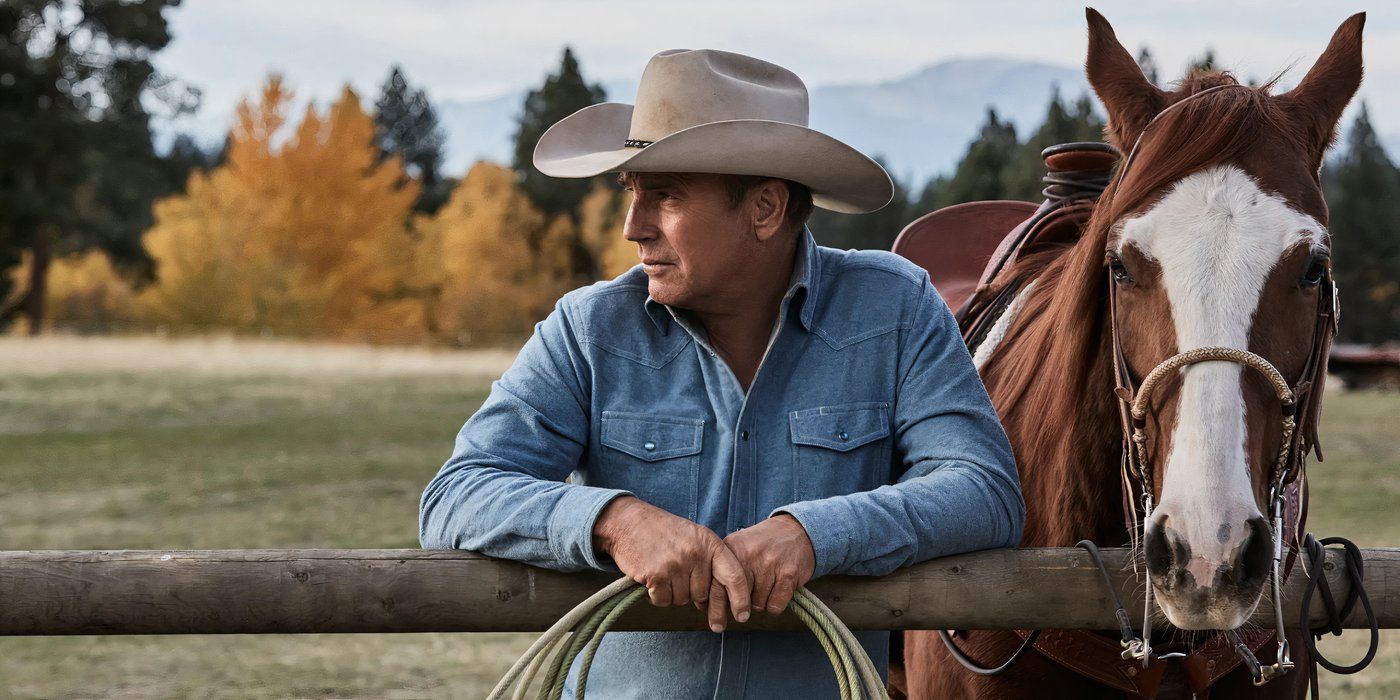 John Dutton (Kevin Costner) contemplates what's best for his ranch in Yellowstone.