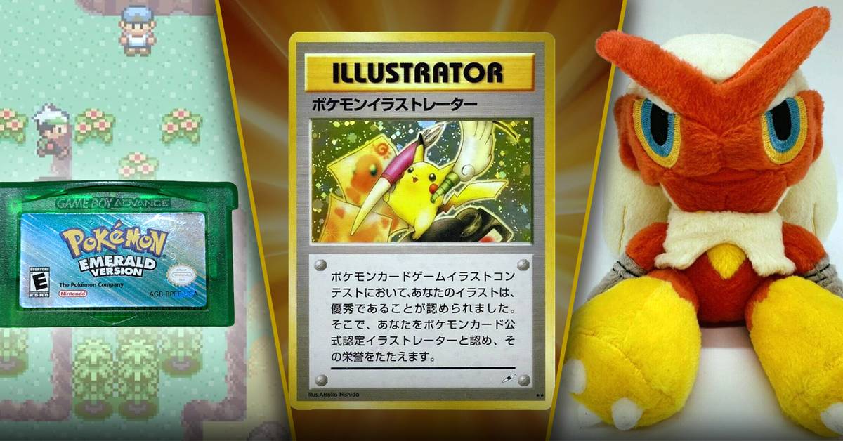 10 Incredibly Rare Pokmon Merch & Collectibles You Need to Be Rich to Buy 10 Incredibly Rare Pokmon Merch & Collectibles You Need to Be Rich to Buy