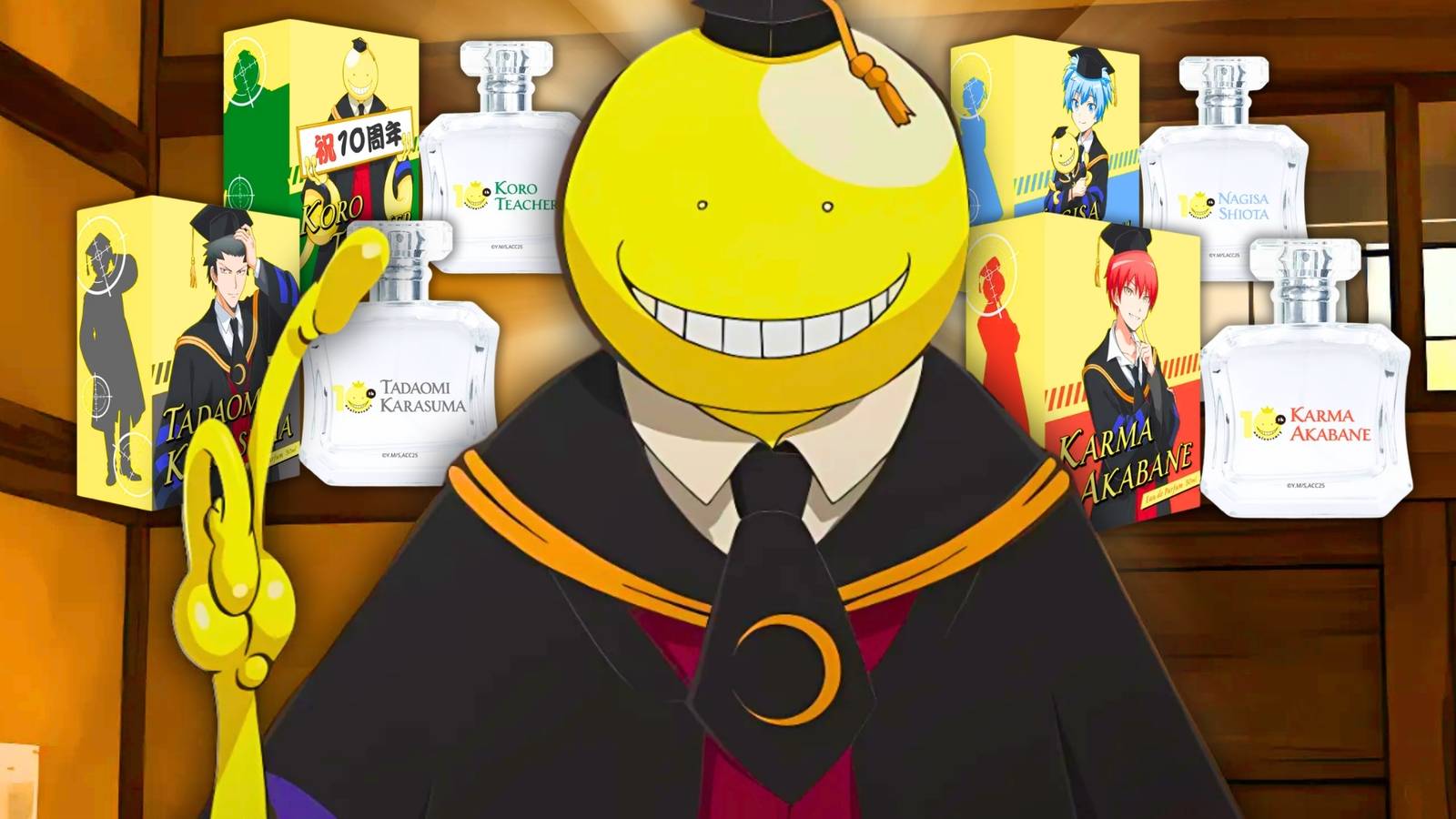 Assassination Classroom Anime Fans Can Smell Like Their Favorite ...