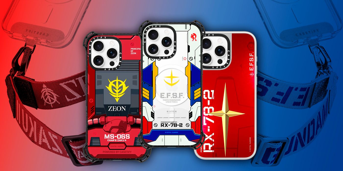 CASETiFY RX-78-2 GUNDAM ストラップ CASETiFY Releases Mobile Suit Gundam Tech Accessory