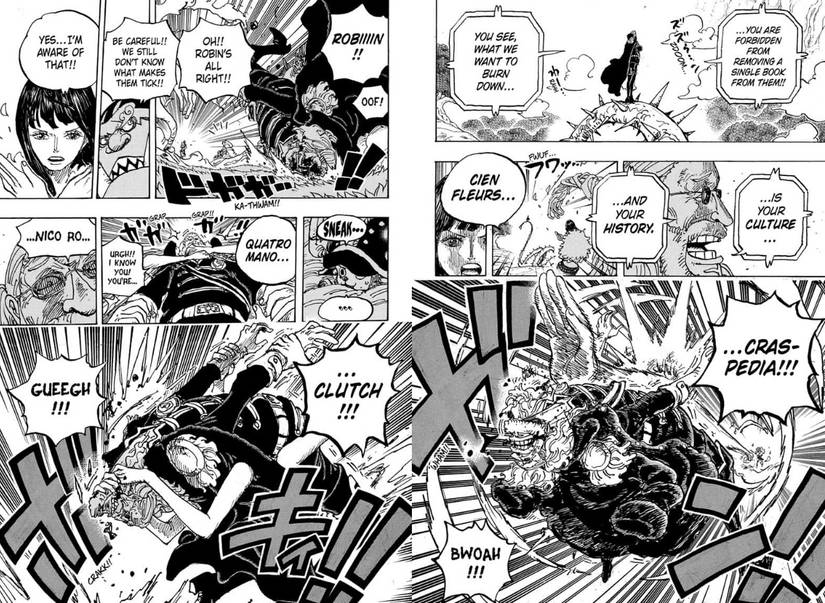 One Piece Chapter 1148 Pits Nico Robin Against a Terrifying New Villain ...