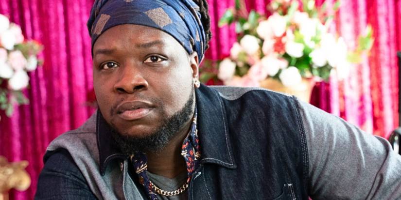 Chris Lee as Randy in a chapel in Tracker 'Memories'