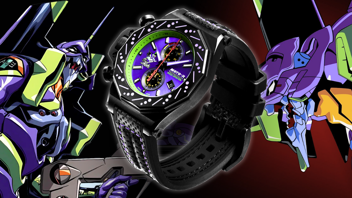 Evangelion's New Limited-Edition Unit-01 Watch Races Out for