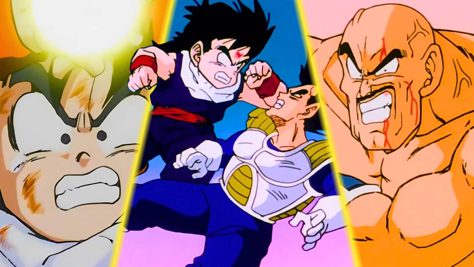 Gohan Vs Vegeta Saiyan Saga