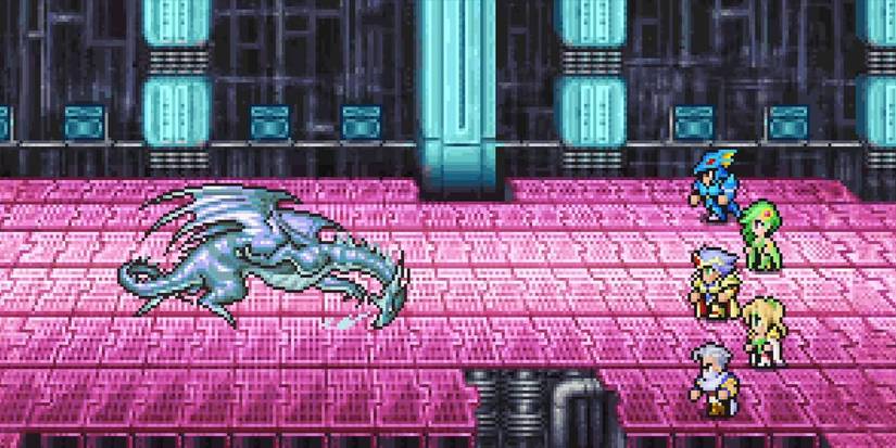 Final Fantasy 4 Mech Dragon boss