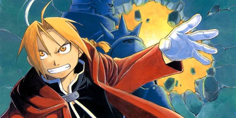 Ed et Al de la série manga Fullmetal Alchemist