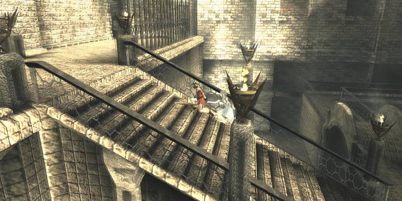 Gameplay from Ico video game