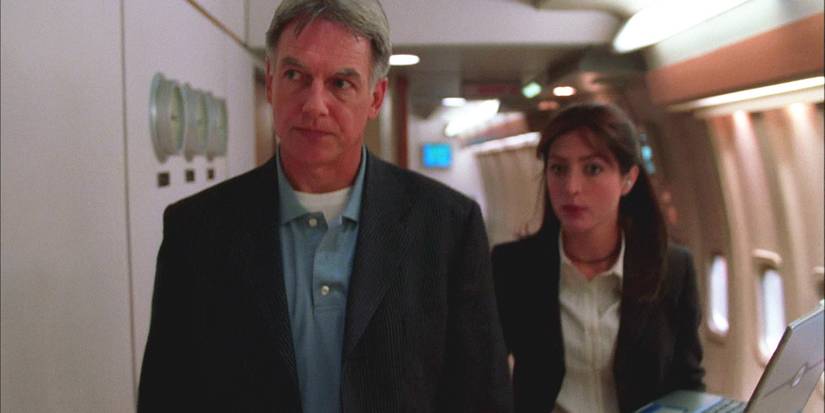 NCIS pilot - Gibbs and Kate walking on Air Force 1