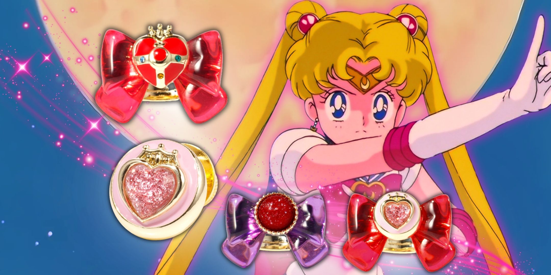 【新品】アナスイSailor Moonイヤリング＊アクセサリー＊earrings 美少女戦士セーラームーン×ANNA SUI」コラボレーション