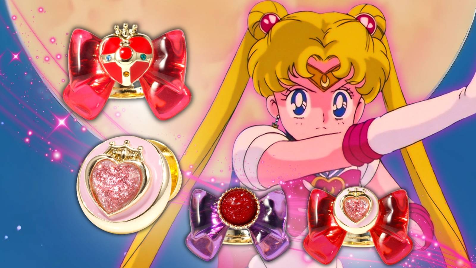 International Sailor Moon Fans Treated to Stunning New Official Jewelry  Release Starring Inner \u0026 Outer Senshi, image size:1600x900