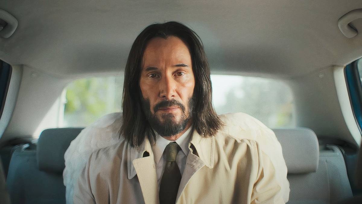 Distorted Version Keanu Reeves Keanu Reeves's New Body Swap Comedy (Where He Plays an Angel) Gets ...