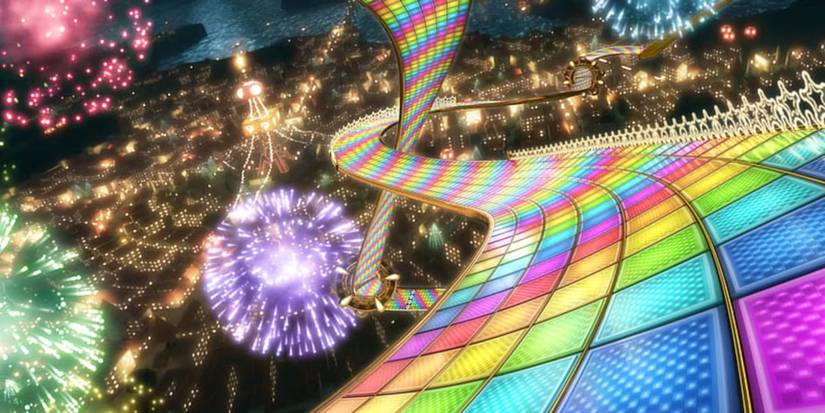 Mario Kart 8 Deluxe N64 Rainbow Road