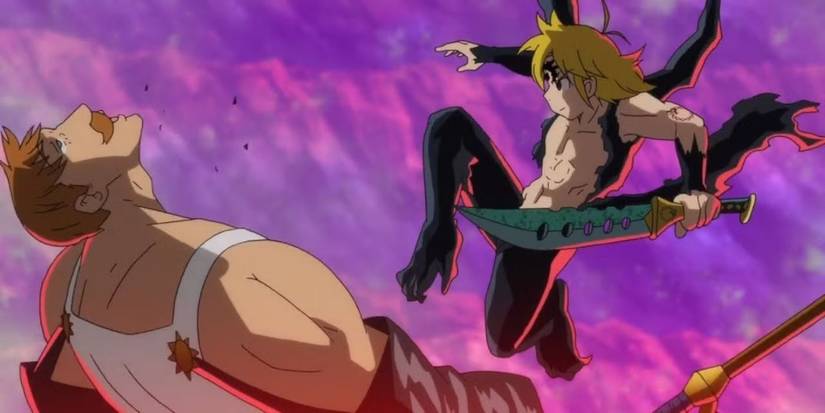 Meliodas-vs-Escanor Seven Deadly Sins anime