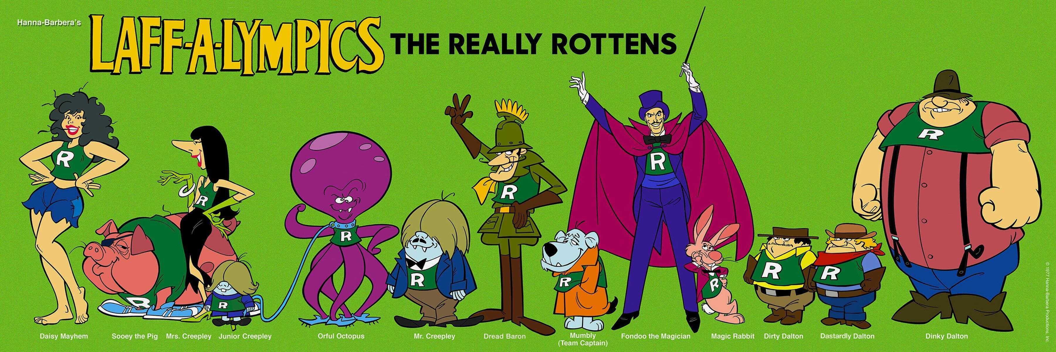 Rotterns Which Famous Comic Characters Were Nearly Part of Laff-a-Lympics?