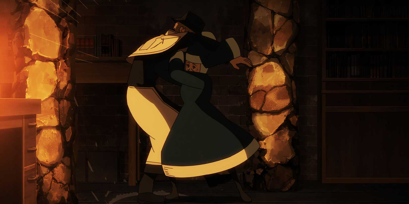 Sister Sumire fights Lt. Hao Yan in Fire Force Season 3, Episode 8
