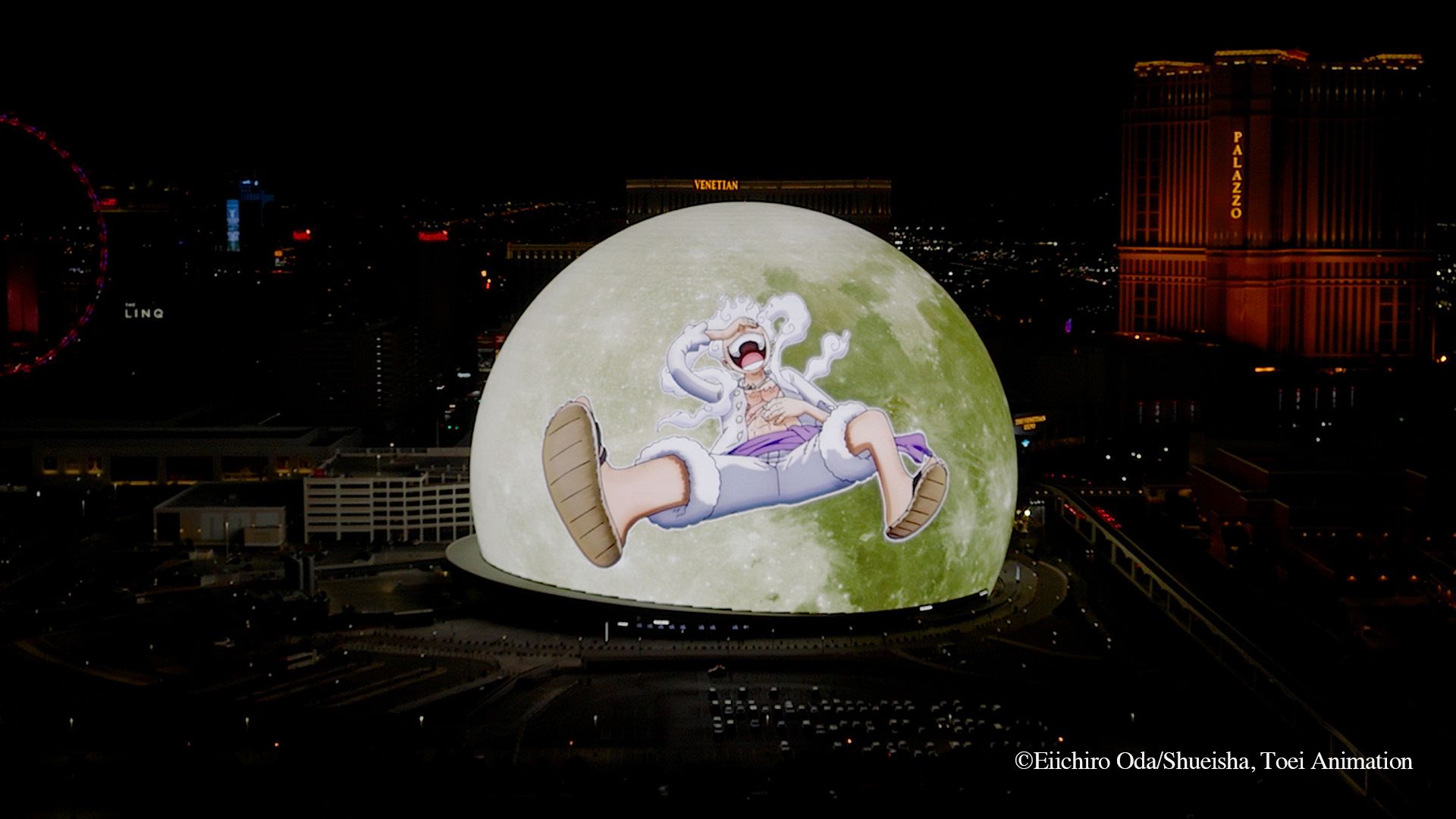 One Piece Anime's Record-Breaking Las Vegas Sphere Display Returns