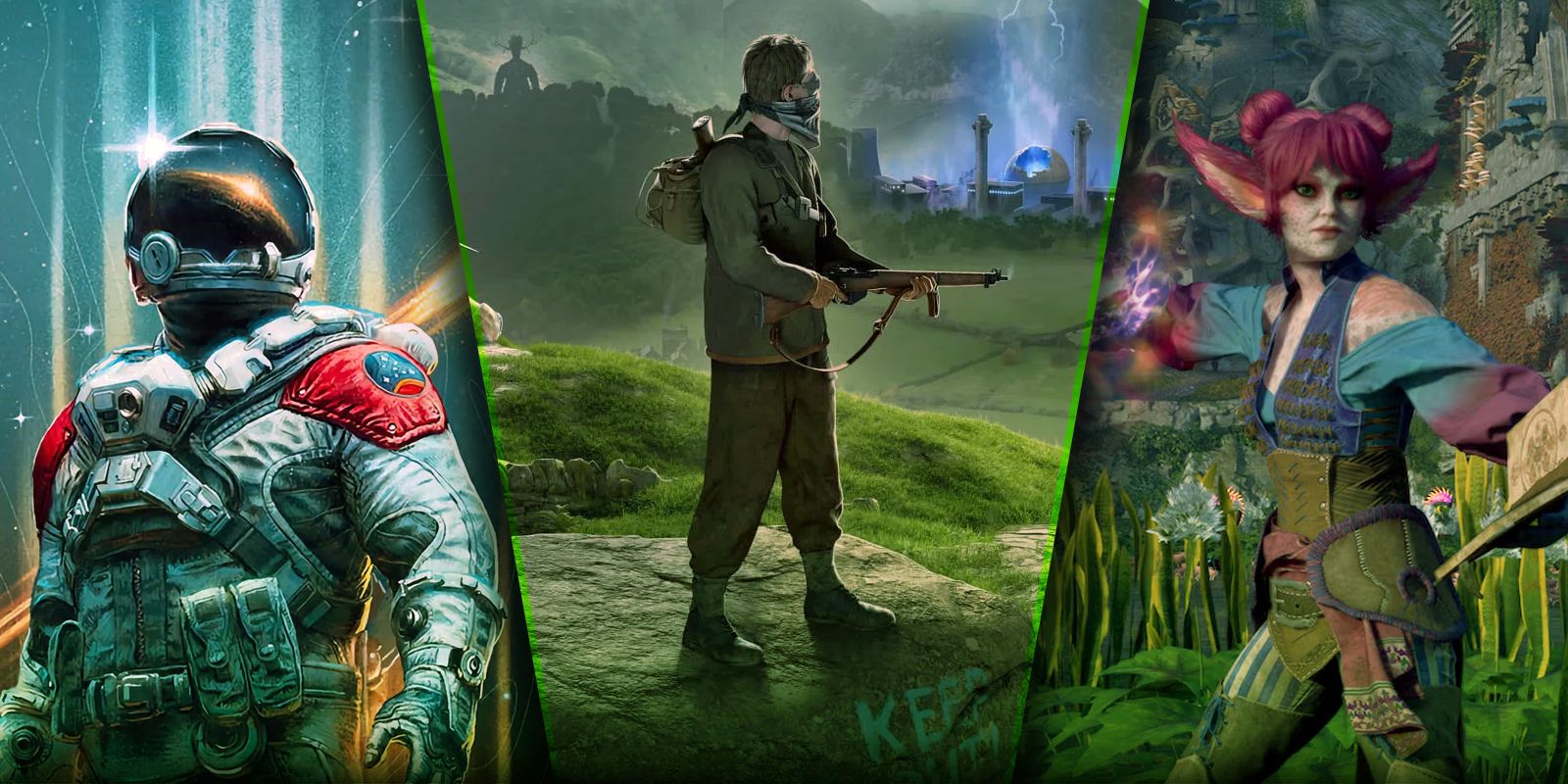 The-10-Best-Open-World-Games-Like-Fallout-New-Vegas featuring Atomfall, Starfield, and Avowed