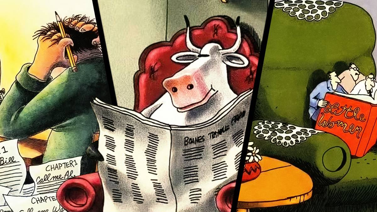 Die besten Far Side-Comics, inspiriert von Büchern, im Ranking