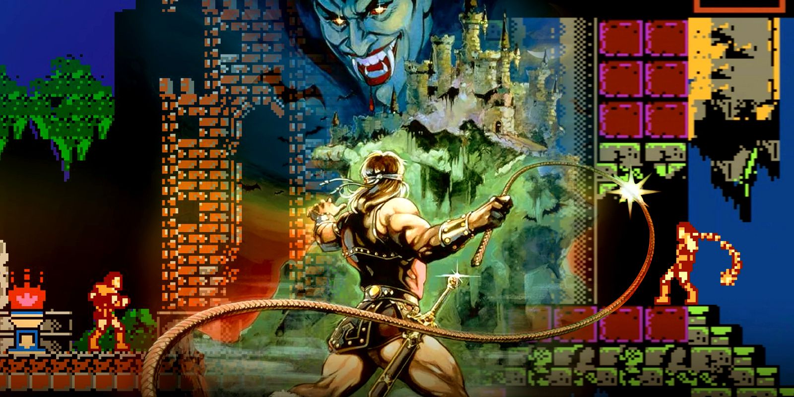 The Very First Castlevania Received a Unique Puzzle-Blending Port