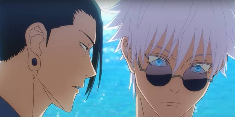 Gojo and Geto in the anima series and compilation film Jujutsu Kaisen.