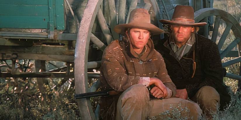 Billy the Kid and one of his men in Billy the Kid