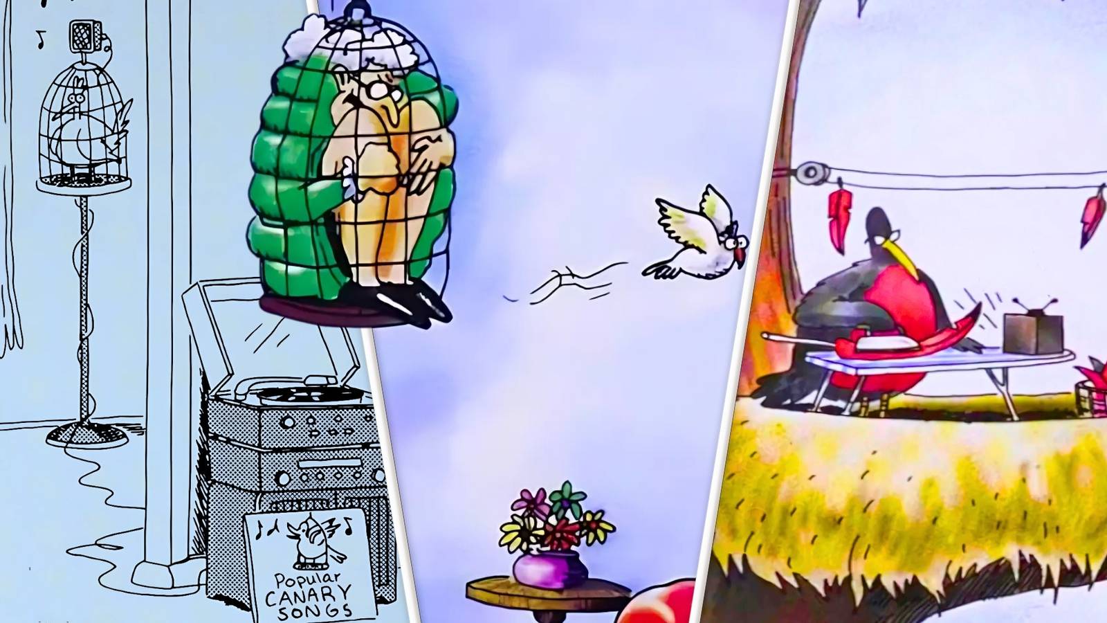 Die 10 lustigsten Far Side-Comics mit Vögeln, im Ranking
