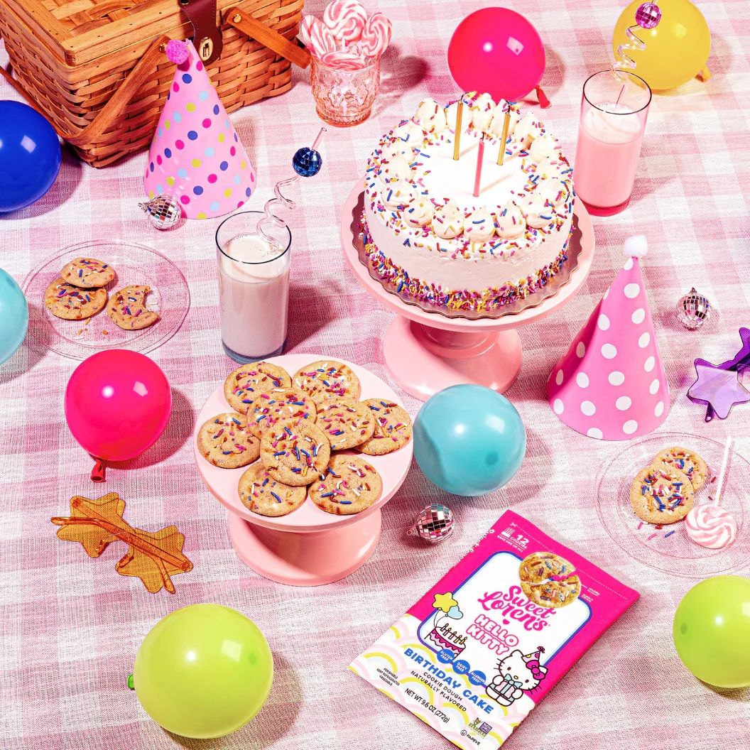 Hello Kitty Birthday Cake Cookie Dough Gets Exciting Limited-Edition ...