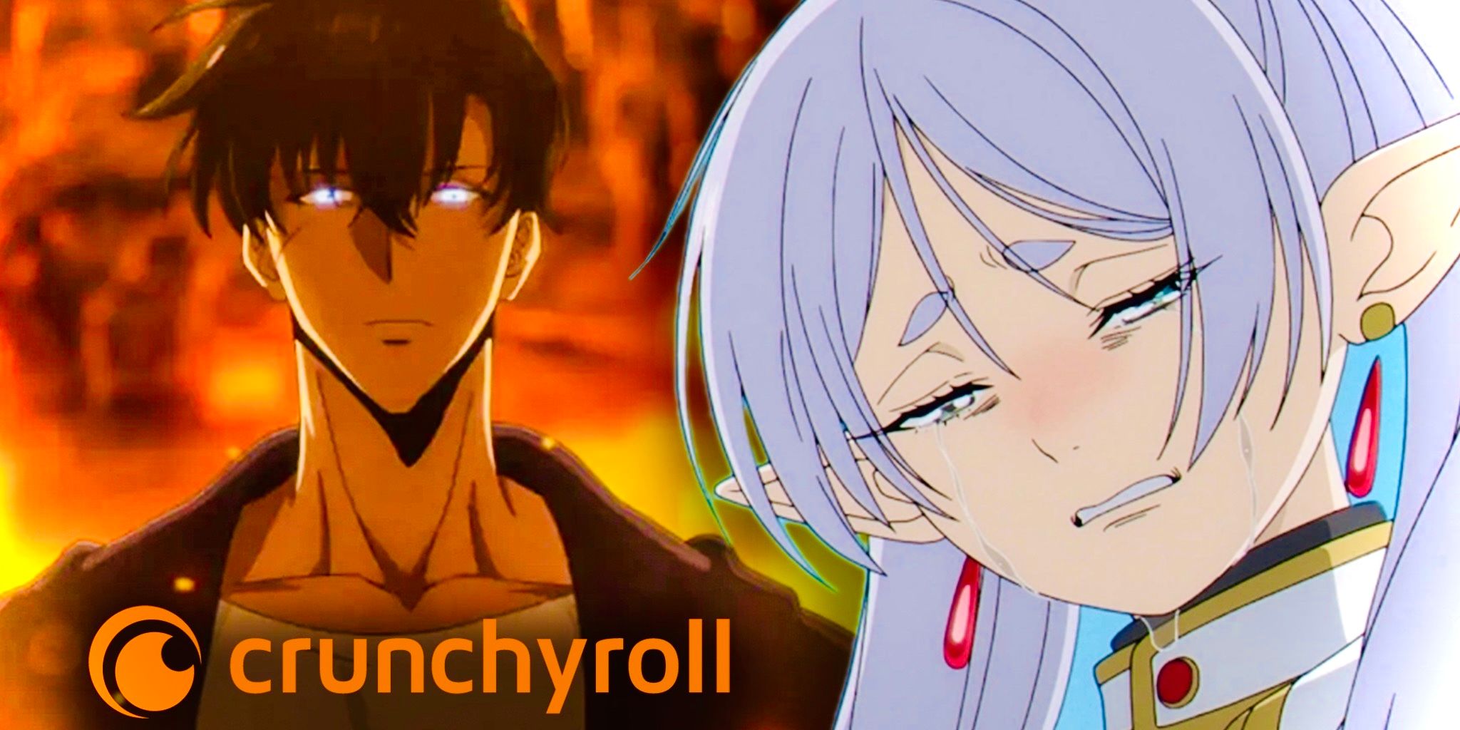 Frieren cries about Solo Leveling winning Anime of the Year at Crunchyroll
