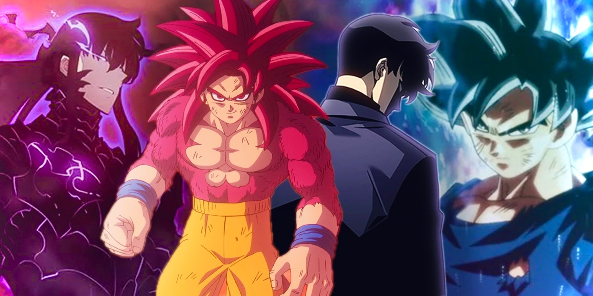 Sung Jinwoo from Solo Leveling faces Goku from Dragon Ball Super & DAIMA