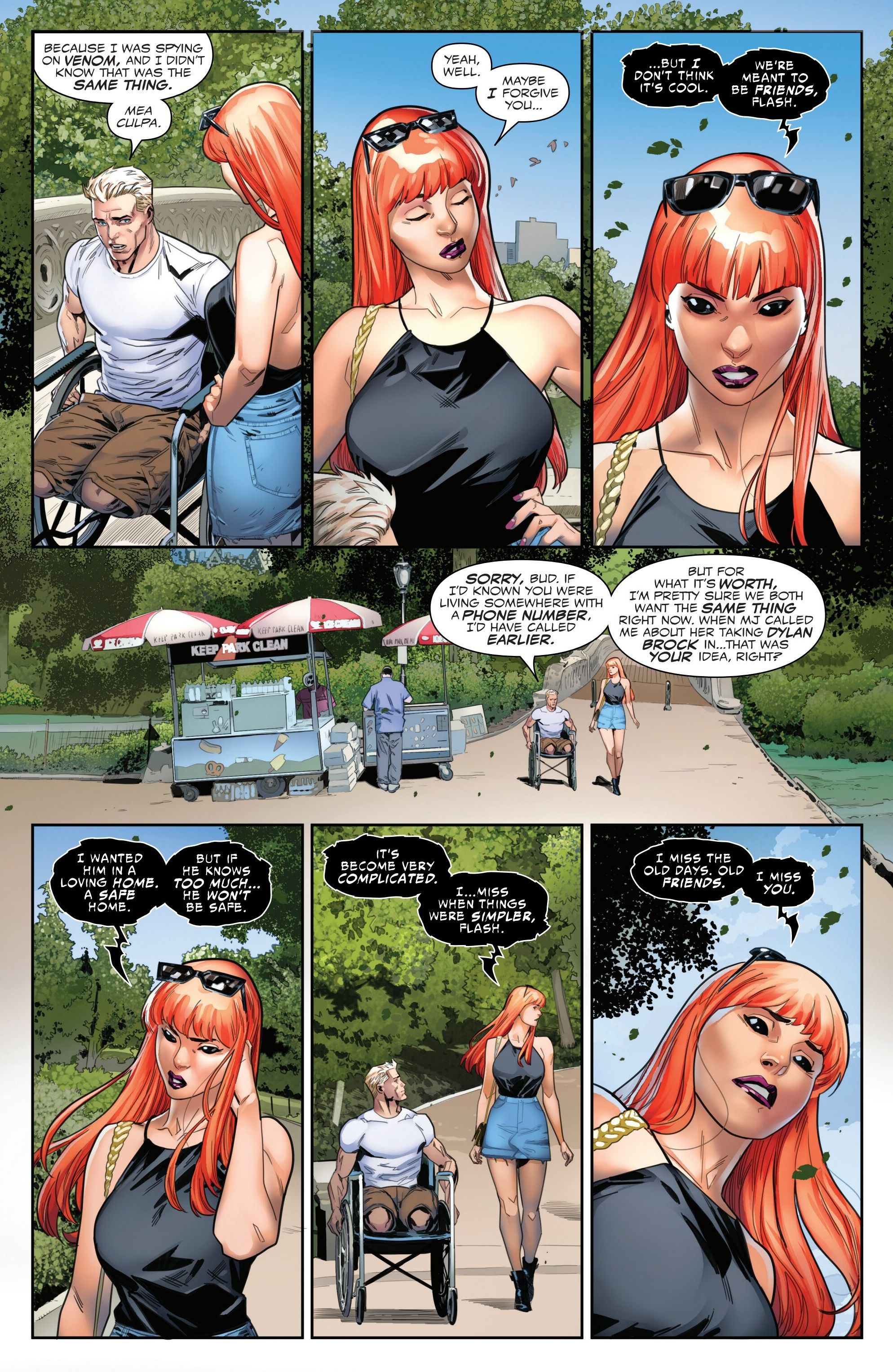 Mary Jane Trusts Flash Thompson More Than Her Boyfriend, Paul, in All ...