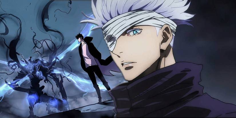 Ant King Beru and Sung Jinwoo opposite Satoru Gojo
