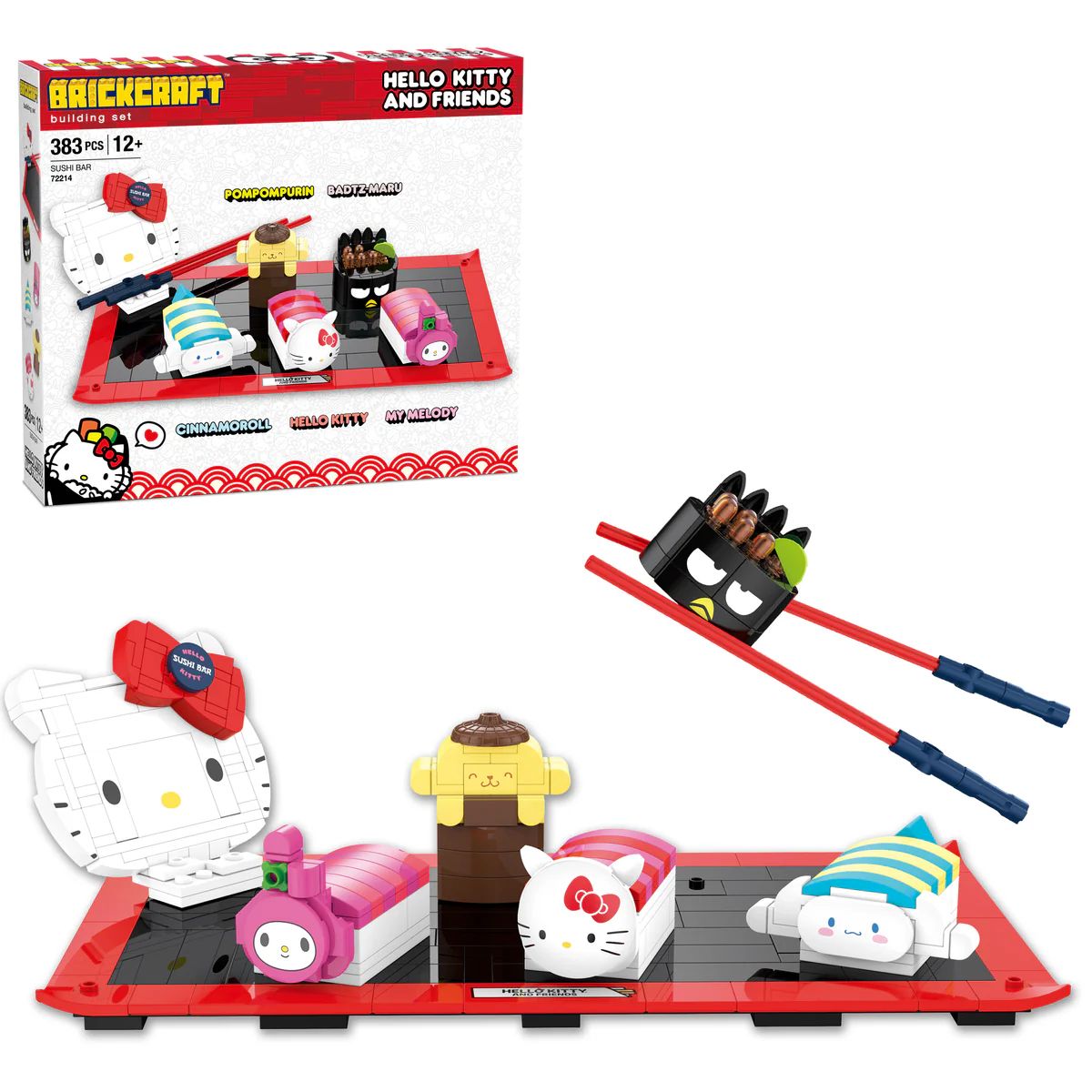 Hello Kitty & Friends Transform Into Adorable Collectible Sushi