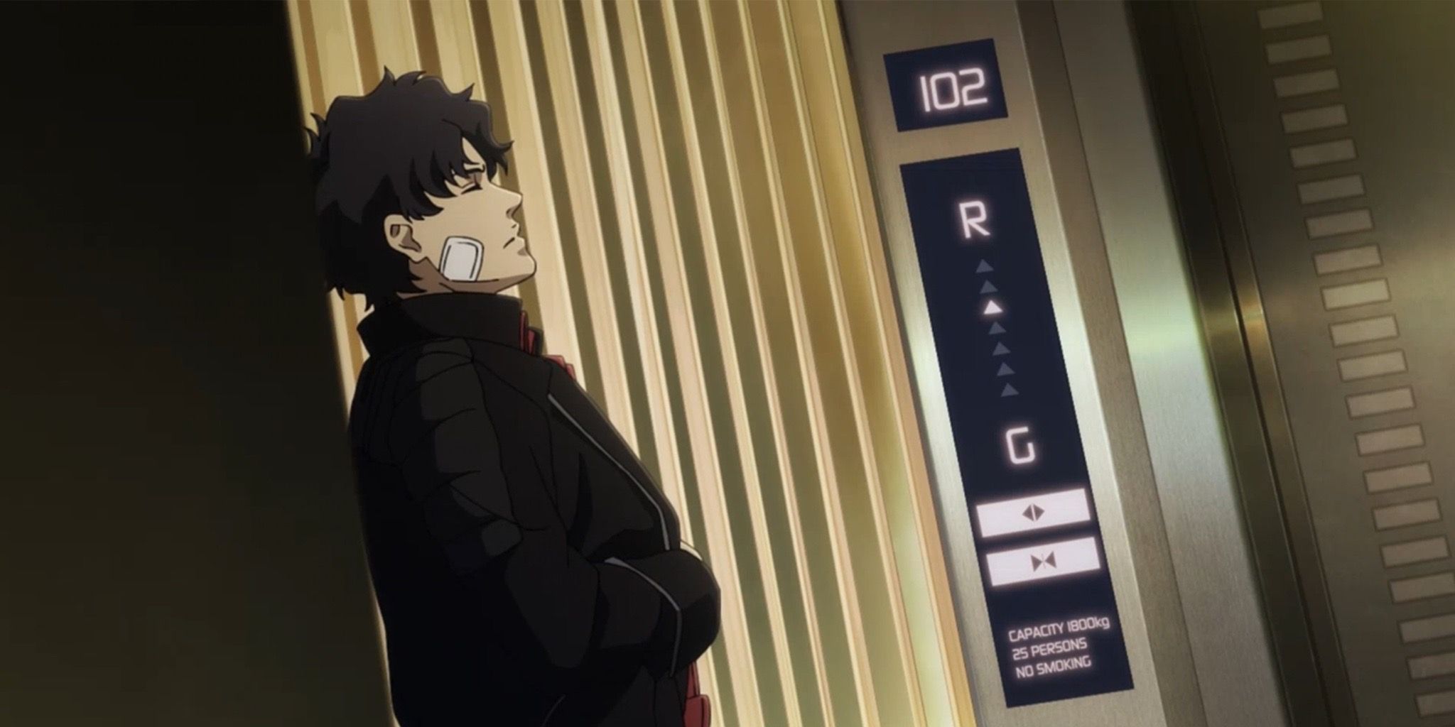 Axel waits on an elevator in Lazarus' final episode
