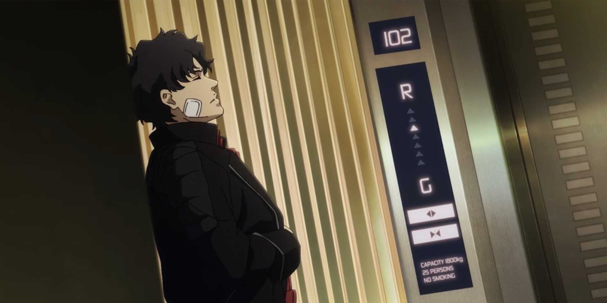 Axel waits on an elevator in Lazarus' final episode